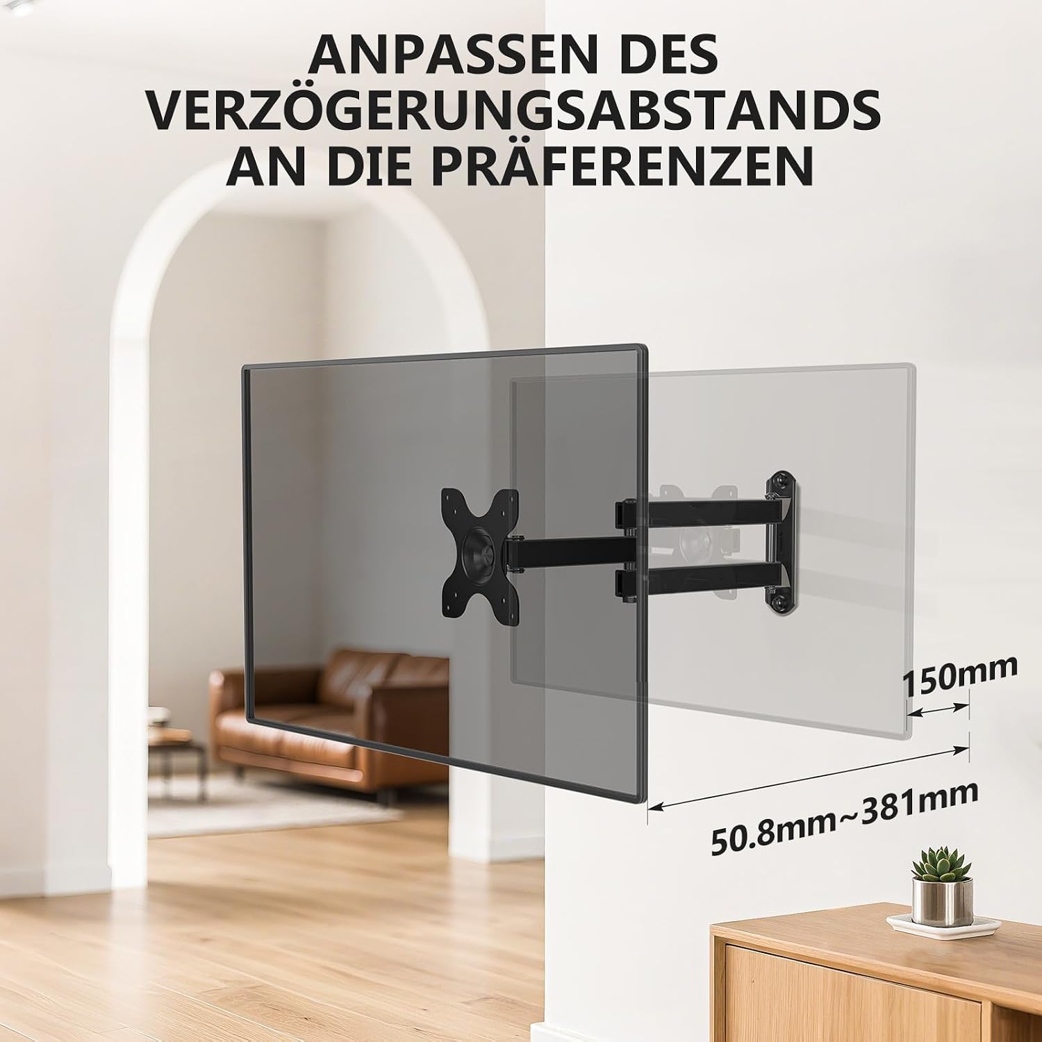 Thumbnail 6 de WALI TV-Wandhalterung für 13-32 Zoll