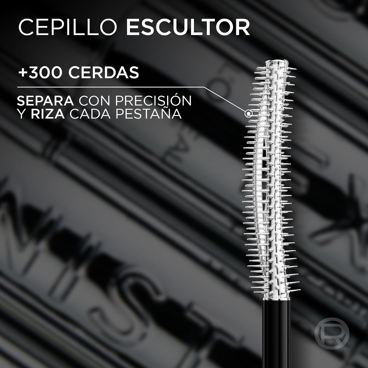 Detalle 2 de L'Oréal Paris Telescopic Extensionist: Máscara de Pestañas con Alargamiento y Modelador (9,9 ml)