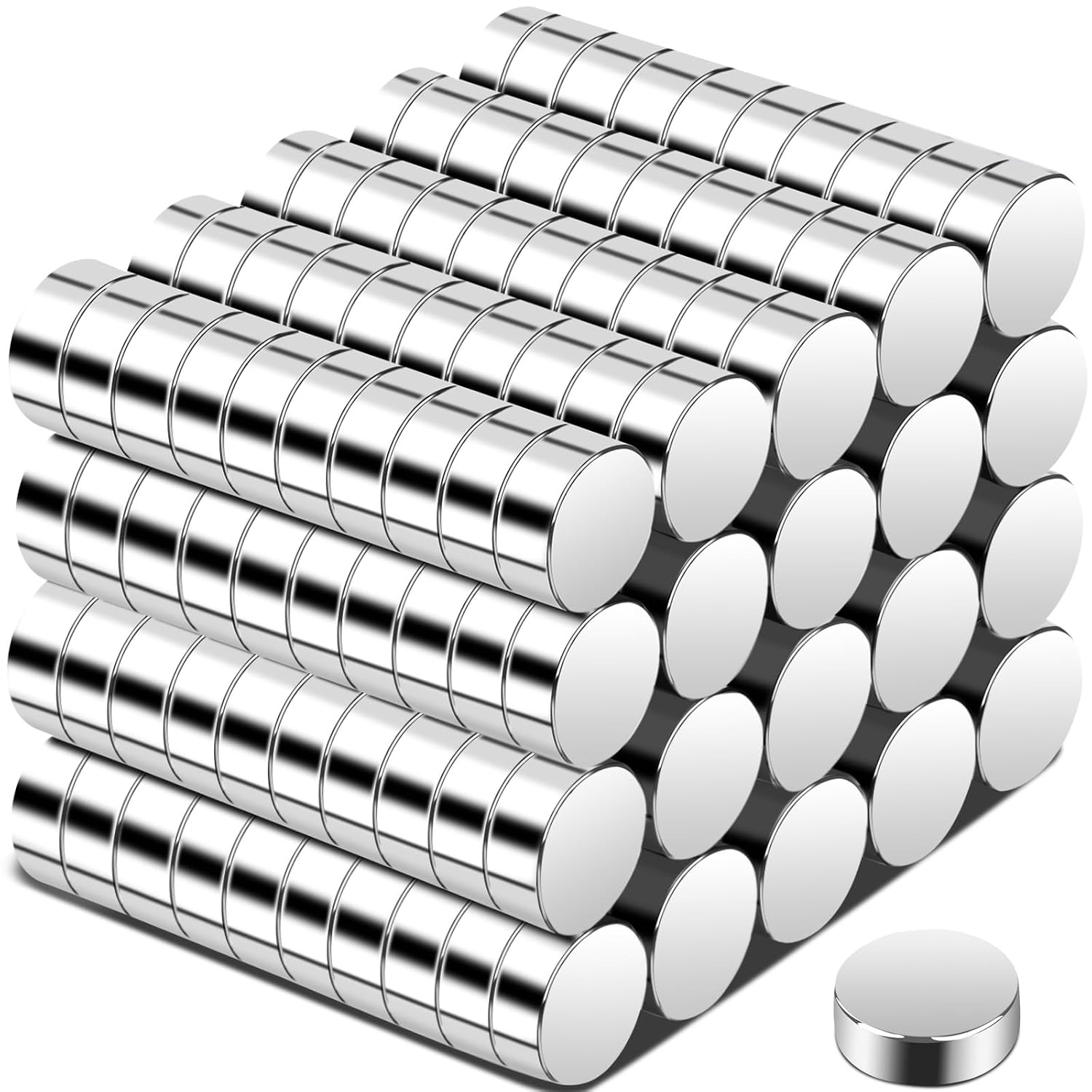 Detalle de MIN CI 200 Stück 5x2mm Mini Magnete