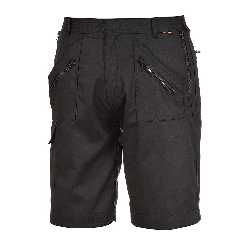 Thumbnail 6 de Portwest S889 pantaloncini da lavoro elastici di sicurezza blu navy, taglia S
