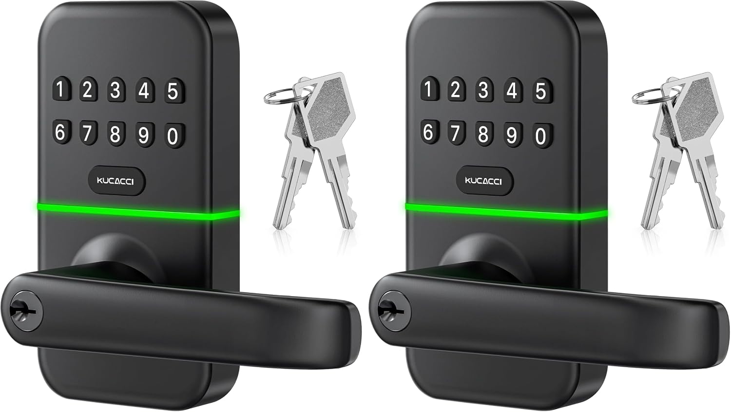 Thumbnail 6 de KUCACCI Keypad Smart Door Knob with Auto-Lock and Backlit Keypad