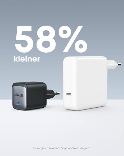 Detalle de Anker Nano II 65W USB-C Ladegerät Netzteil – kompakt, schnell, zuverlässig