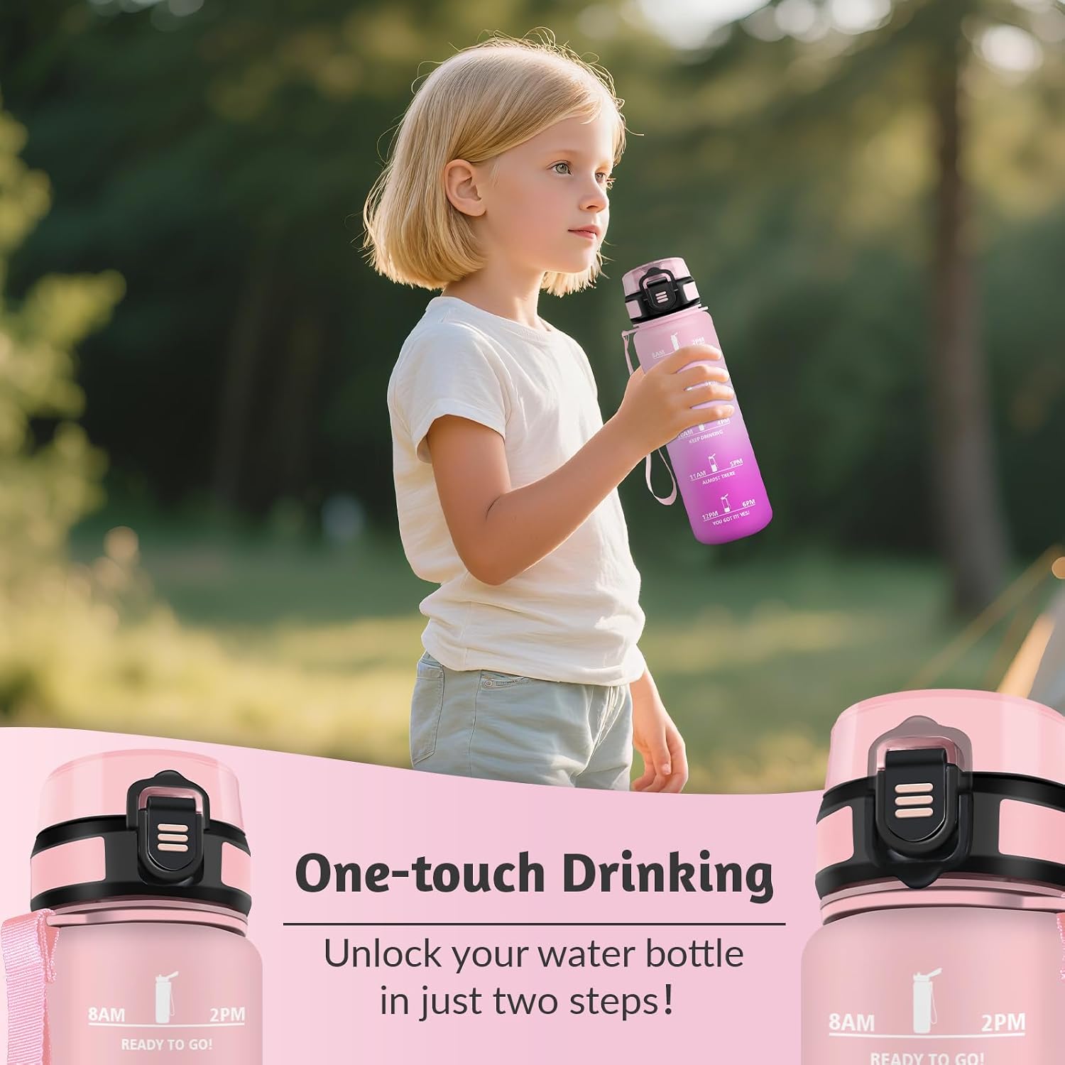 Detalle 2 de HoneyHolly Gourde 500ML pour enfant