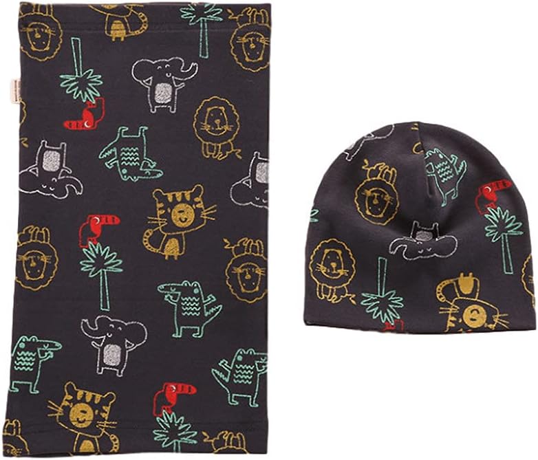 Detalle de Baby beanie and scarf set 95% cotton