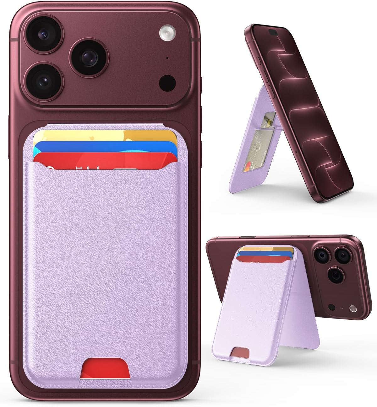 Detalle de Magnetic Stand Wallet for iPhone