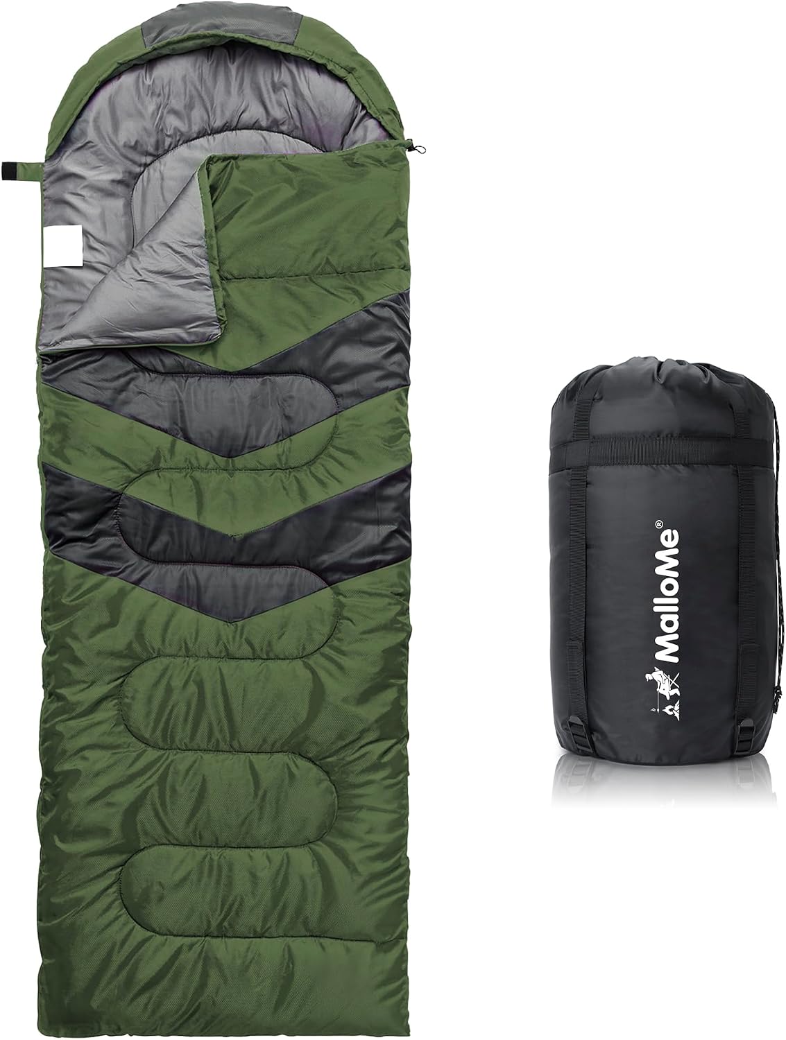 Thumbnail 6 de MalloMe Schlafsack Outdoor für Erwachsene und Kinder – Winterschlafsack leicht & wasserabweisend