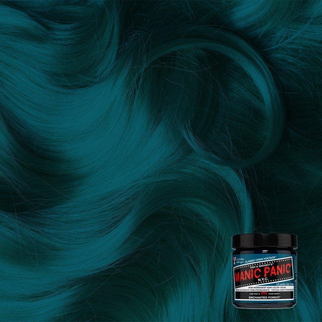 Detalle 2 de Manic Panic Classic High Voltage Enchanted Forest 118mlx2 – Tinta semipermanente verde foresta