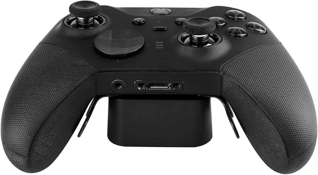 Detalle de AreMe Xbox Elite ワイヤレス コントローラー Series 2/Series 2 Core用充電ステーションドック ブラック・自動停止