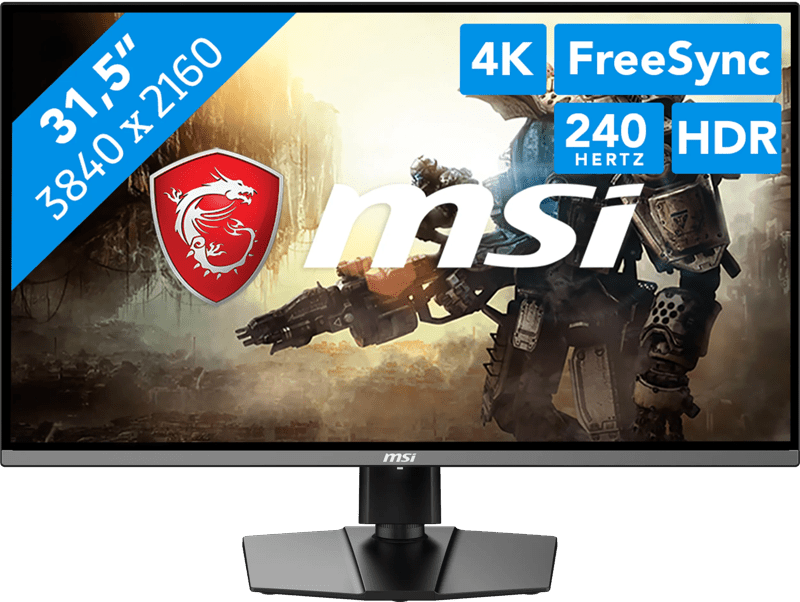 Detalle de MSI MPG 321URXDE QD-OLED Gaming Monitor