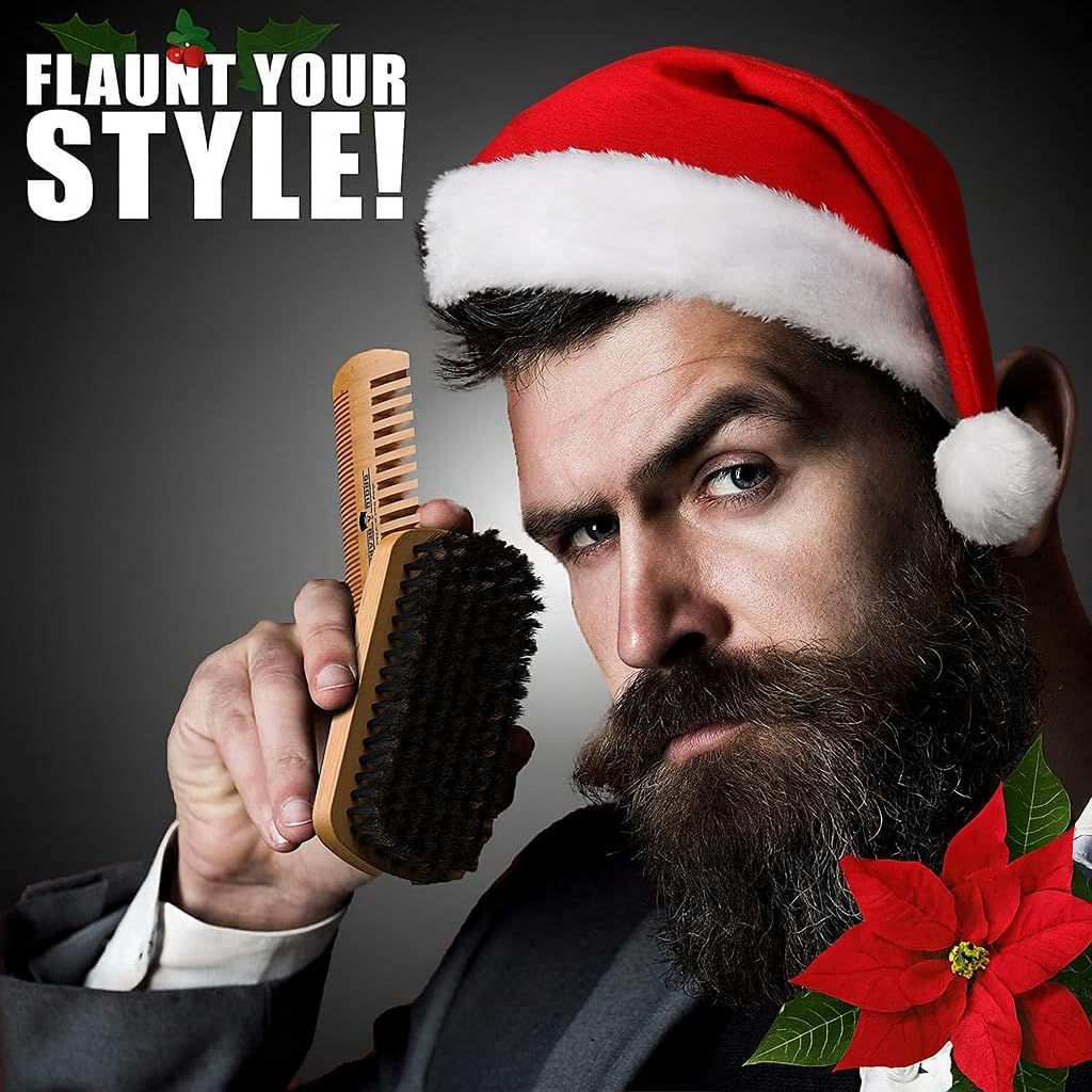 Thumbnail 4 de Bamboo Beard Straightener Grooming Kit 🪒