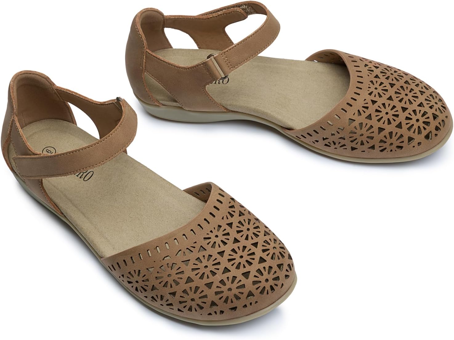 Thumbnail 4 de Rihero Women's Closed-Toe Flat Sandals