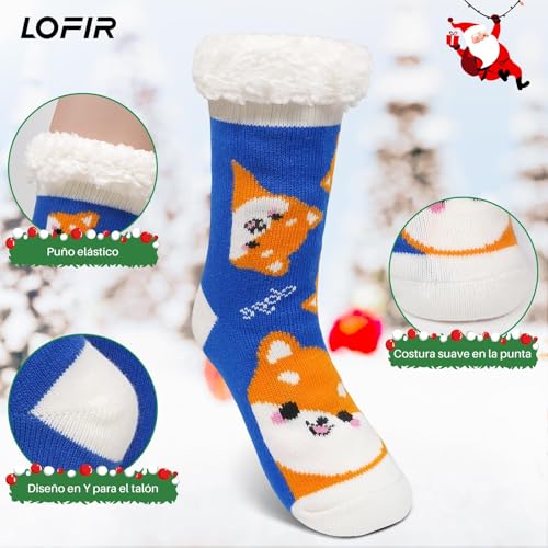 Detalle 2 de Chaussettes LOFIR femme épaisse hiver