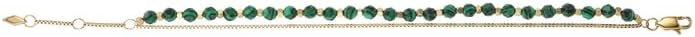 Thumbnail 4 de Fossil Bracciale da donna con perline semi preziose e chiusura a moschettone