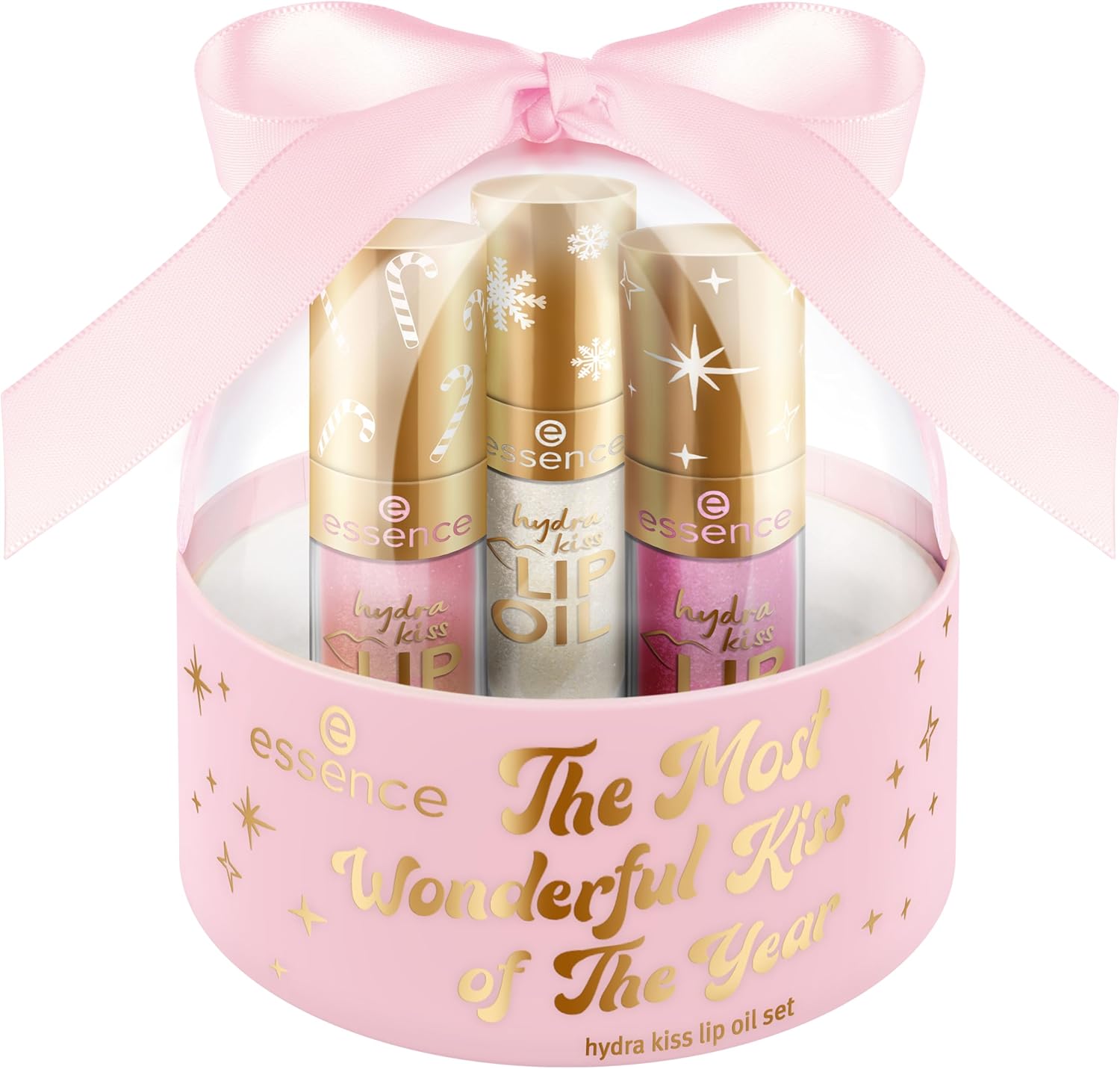 Thumbnail 1 de Essence « The Most Wonderful Kiss of the Year » Hydra Kiss – set Lip Oil (3 huiles) Wish for a Kiss