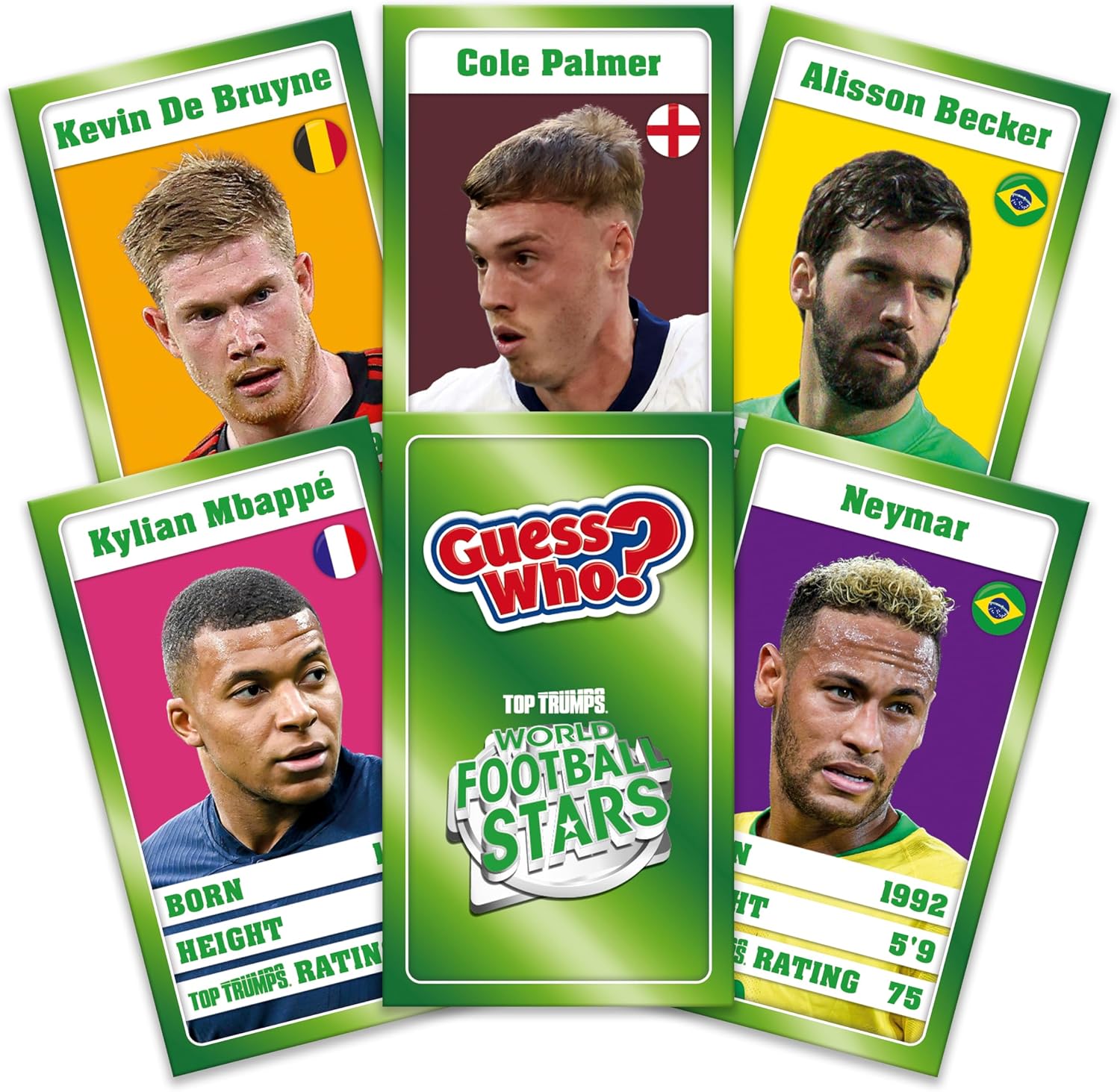 Detalle de Winning Moves World Football Stars Guess Who? board game (ages 6+)