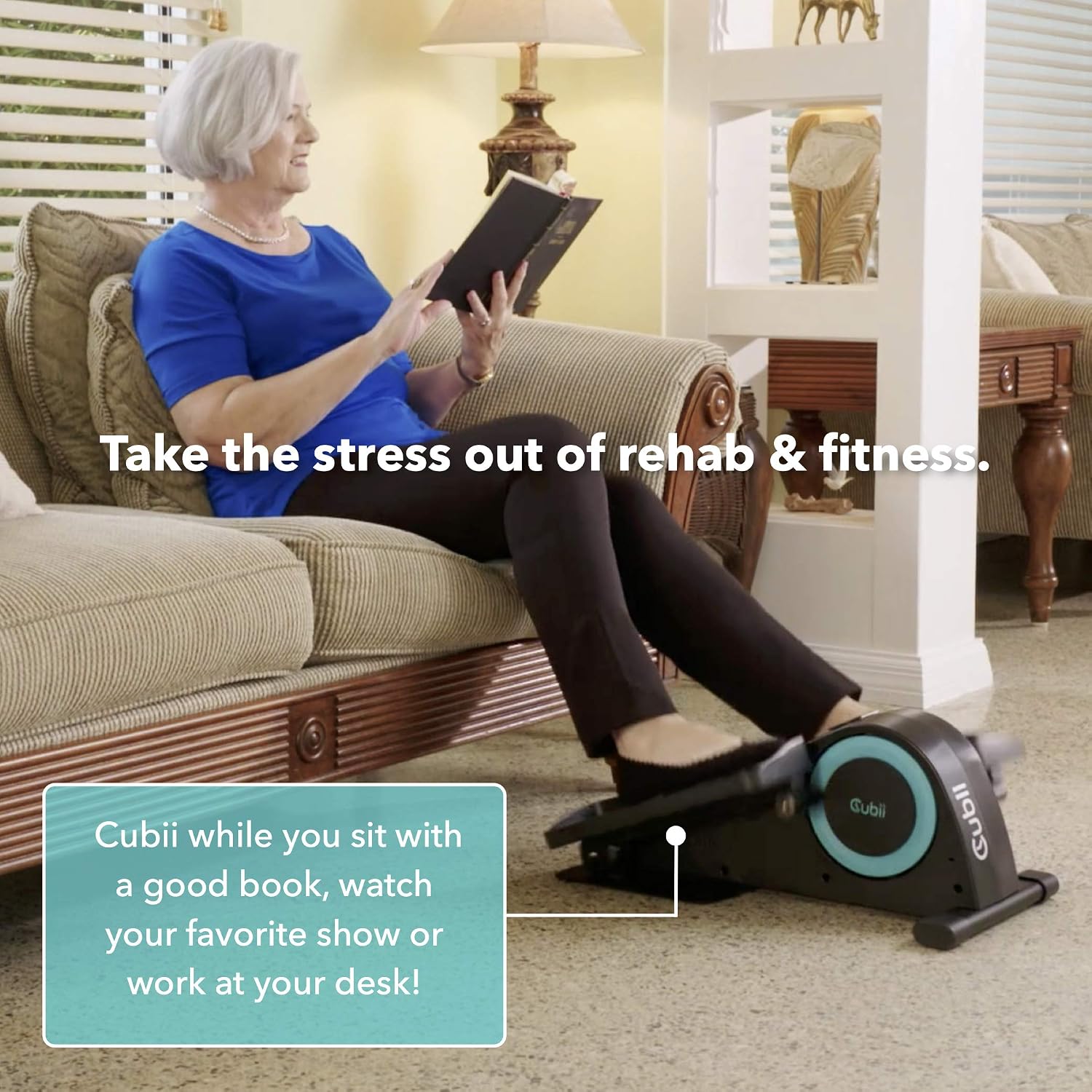 Thumbnail 5 de Cubii JR1 under-desk elliptical for seniors