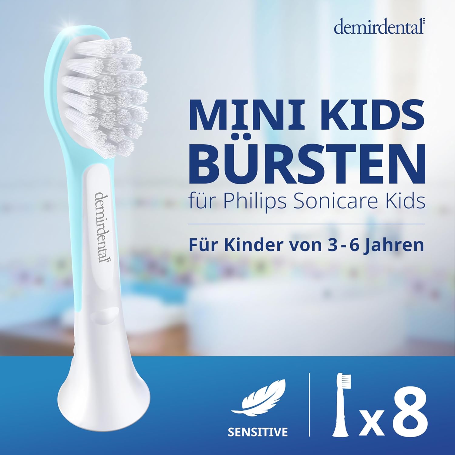Thumbnail 1 de demirdental Ersatzbürsten Kids 8er Set