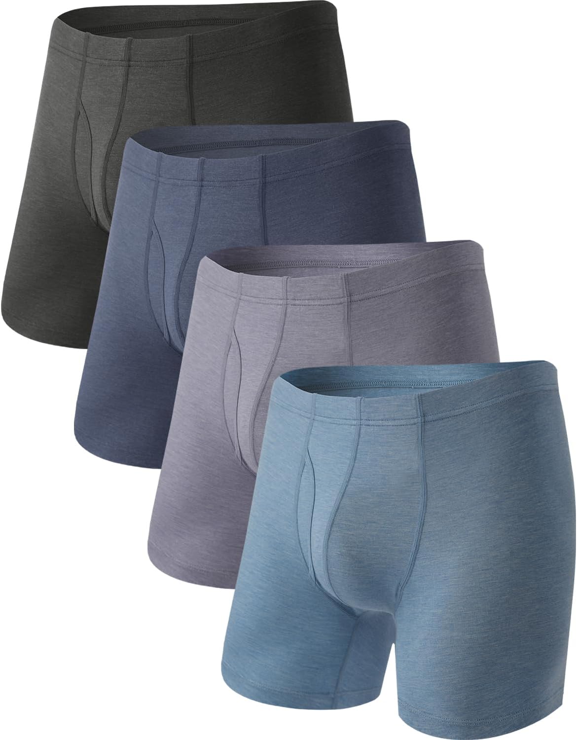 Thumbnail 6 de BAMBOO COOL Ultra ComfortSoft men's boxer briefs pack 🩲