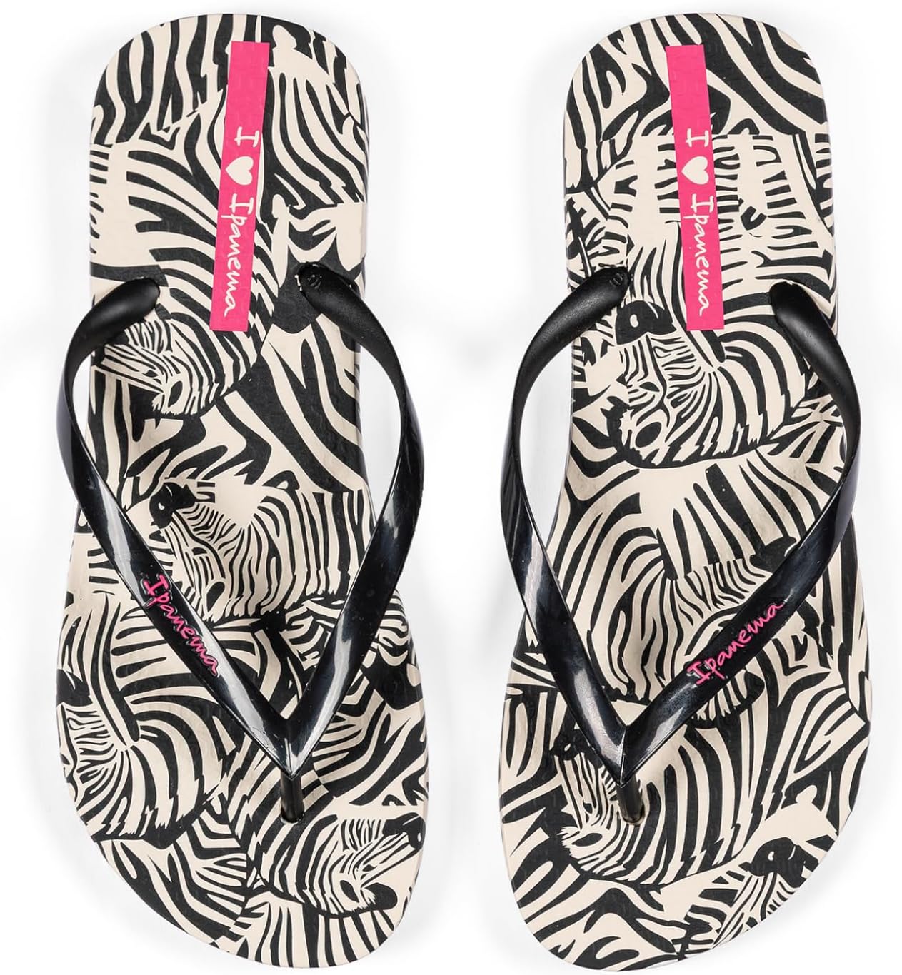 Thumbnail 3 de Ipanema Animal Print Vi Fem – tong femme à imprimé animal et brides métalliques