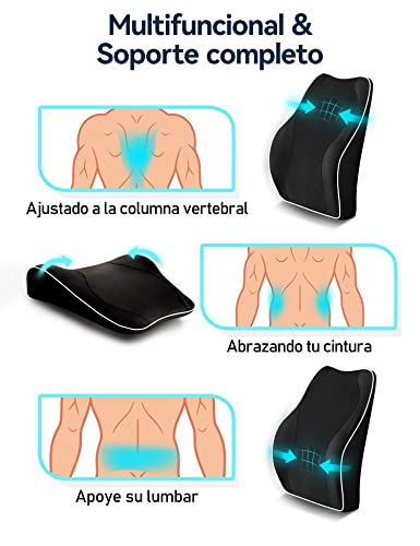 Detalle 2 de Travel Ease Cojín lumbar 43x40x11 cm