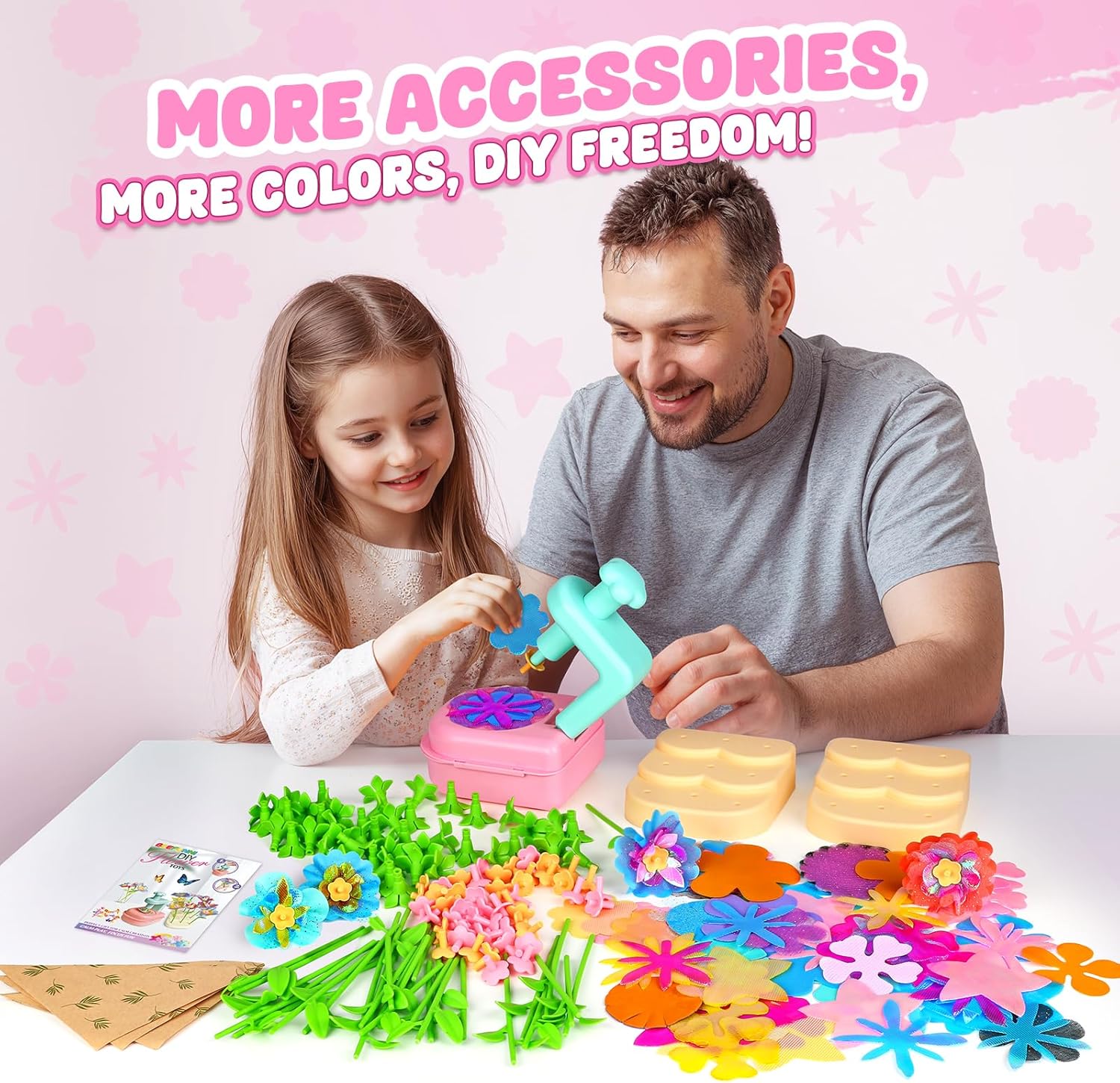 Thumbnail 5 de beefunni Flower Bouquet Craft Kit 4-8 🎨