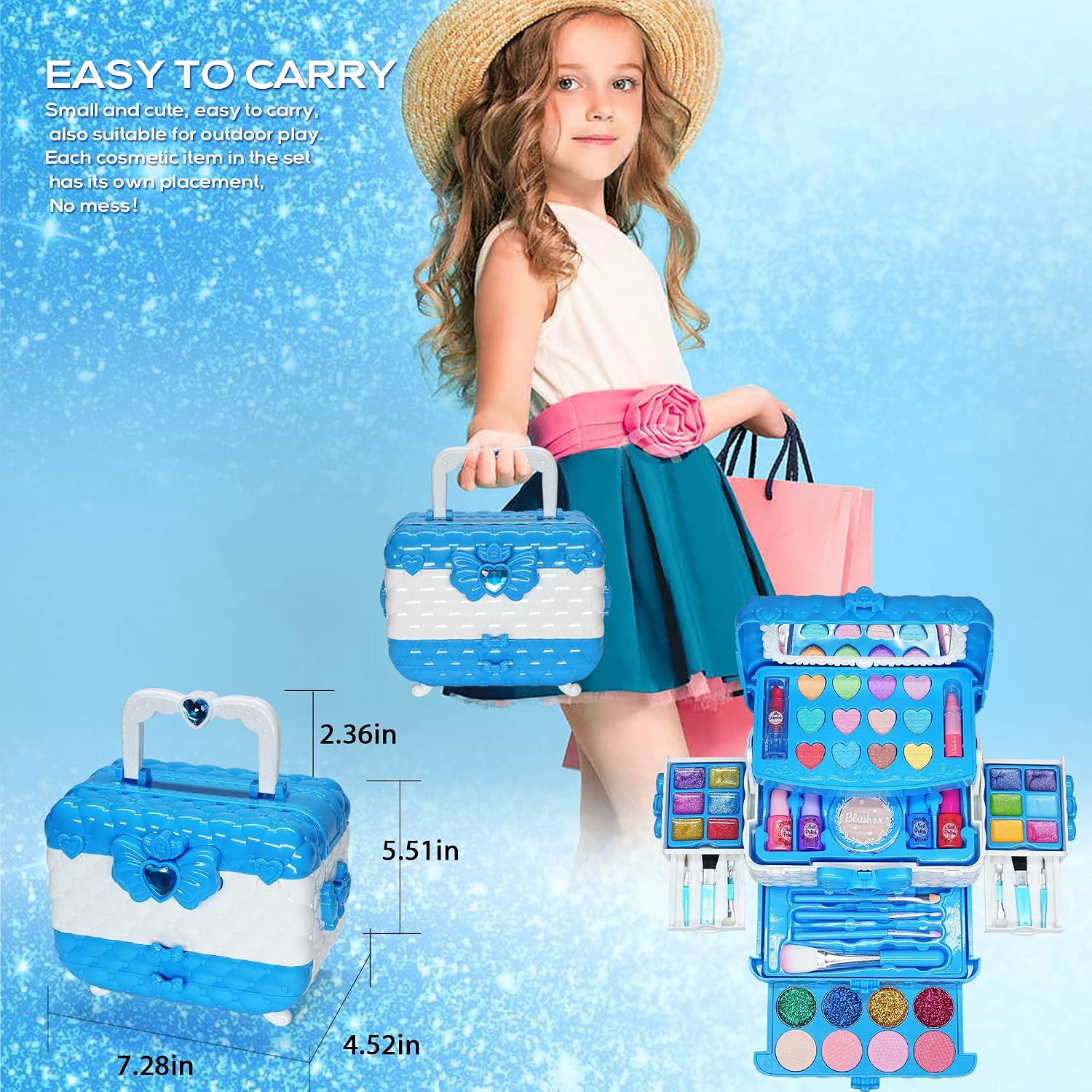 Thumbnail 5 de Princess Beauty Kids Makeup Set for 4–10 Years