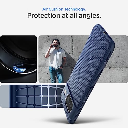 Detalle 2 de Spigen Liquid Air coque pour Pixel 8 – bleu marin