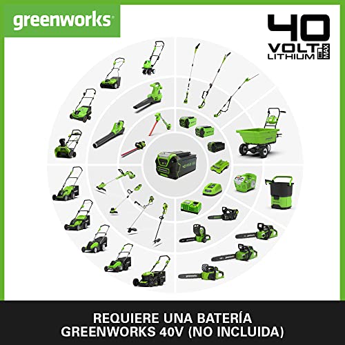Thumbnail 4 de Greenworks G40HT61 Cortasetos a BaterÃa 🚀 61 cm, Doble Acción