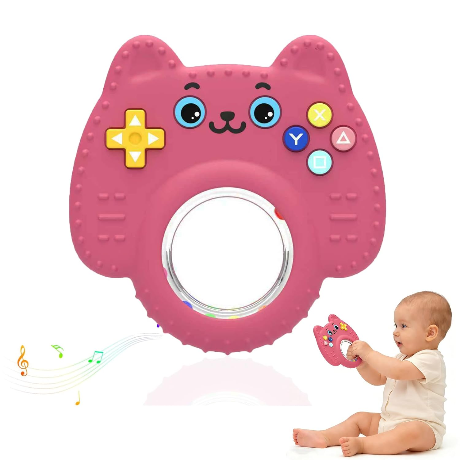 Detalle de Haili Silicone Baby Teether