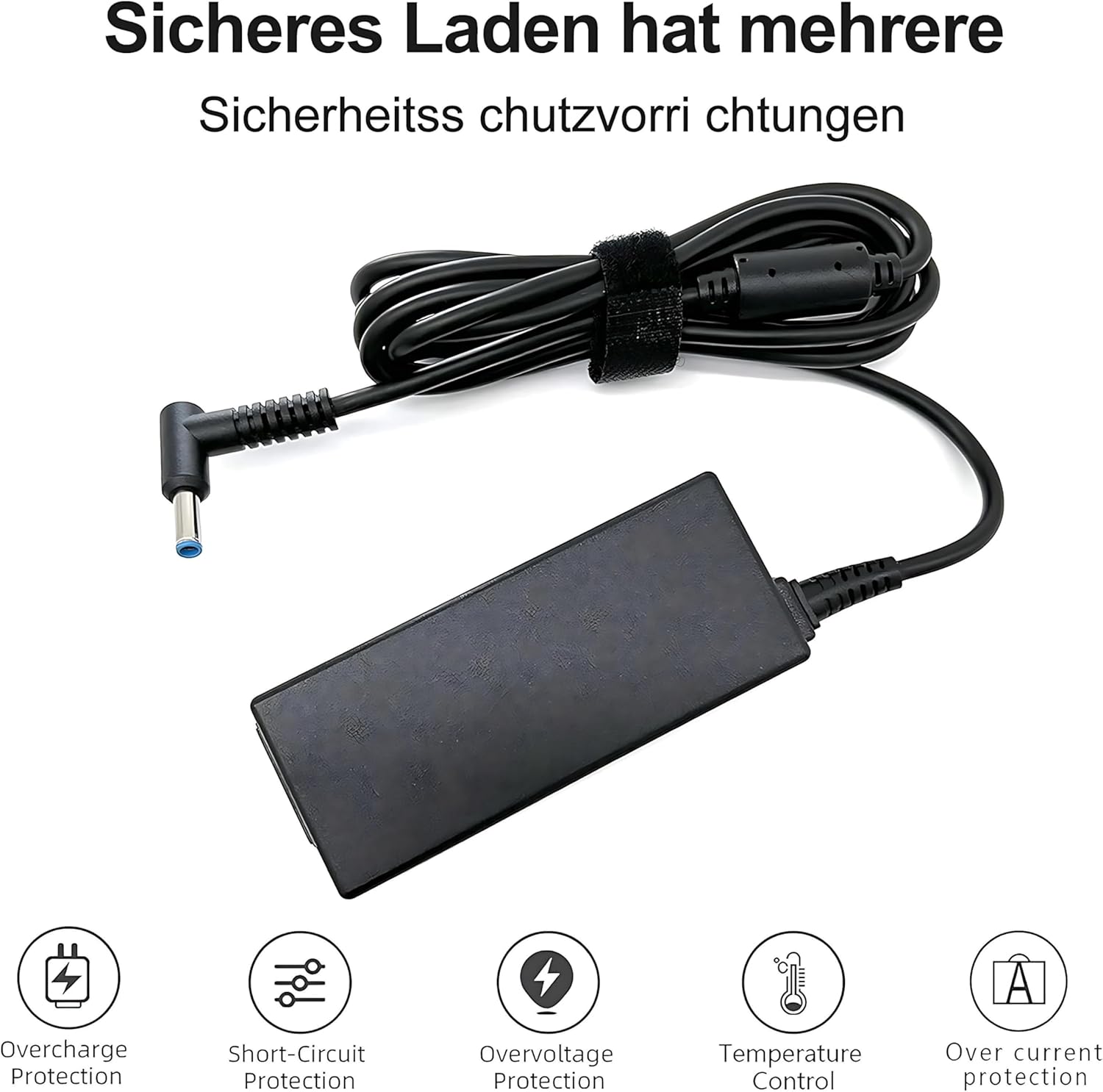 Thumbnail 5 de HP Ladekabel Ersatz 45W 19,5V 2,31A Blaue Spitze