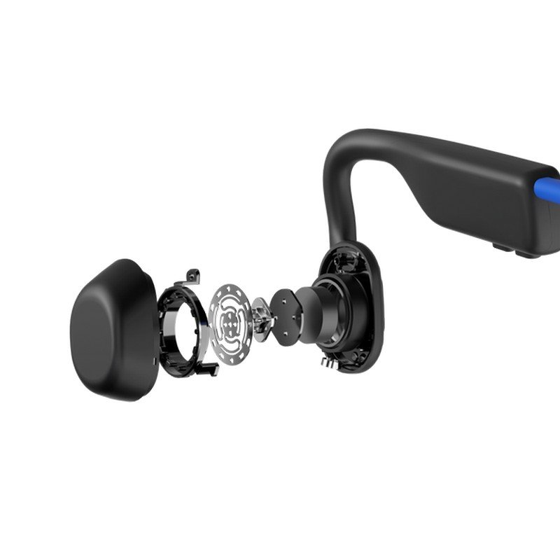 Detalle 2 de Shokz OpenMove Auriculares deportivos inalámbricos azules