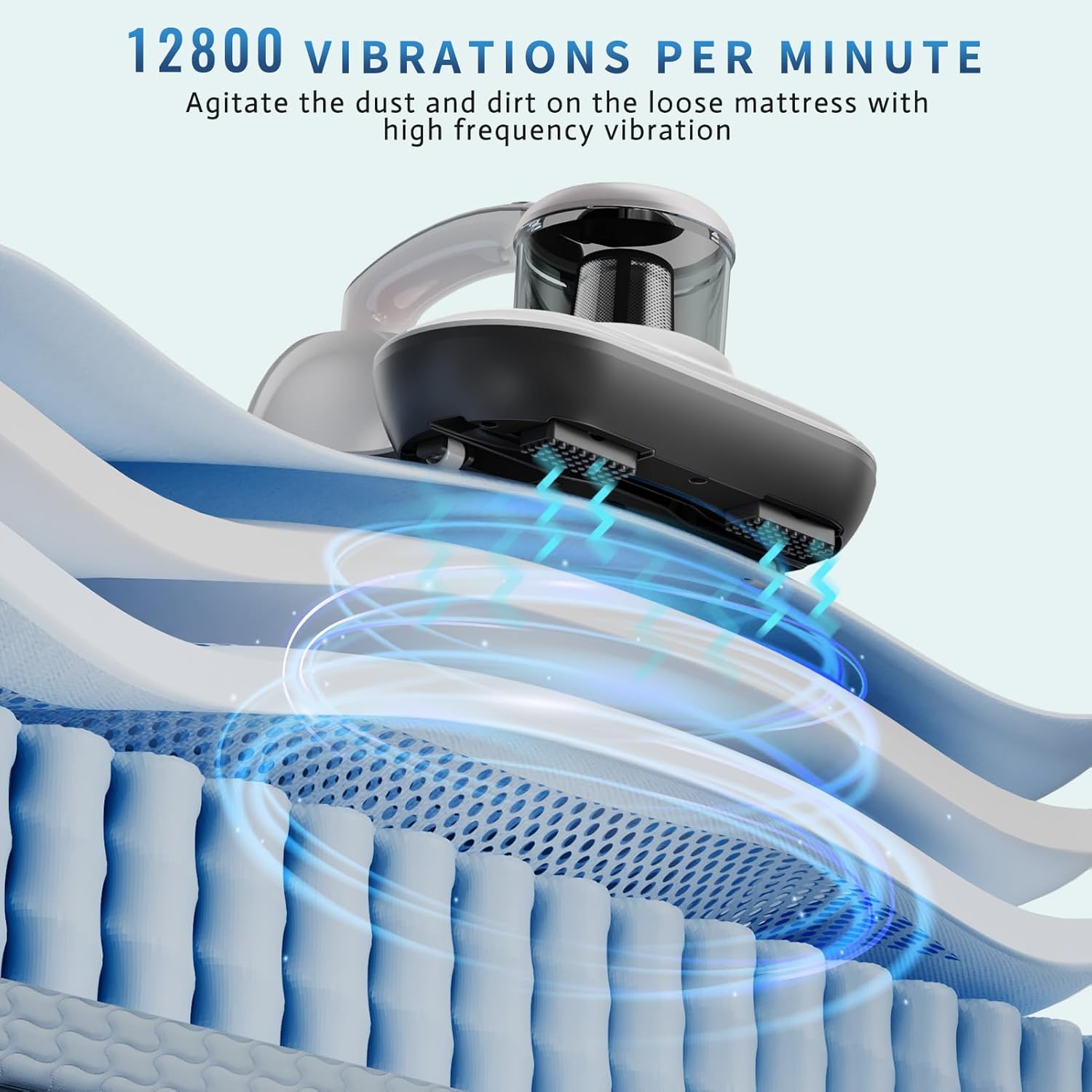 Thumbnail 2 de Hersven Mattress Vacuum Cleaner 16KPa UV handheld 🧹