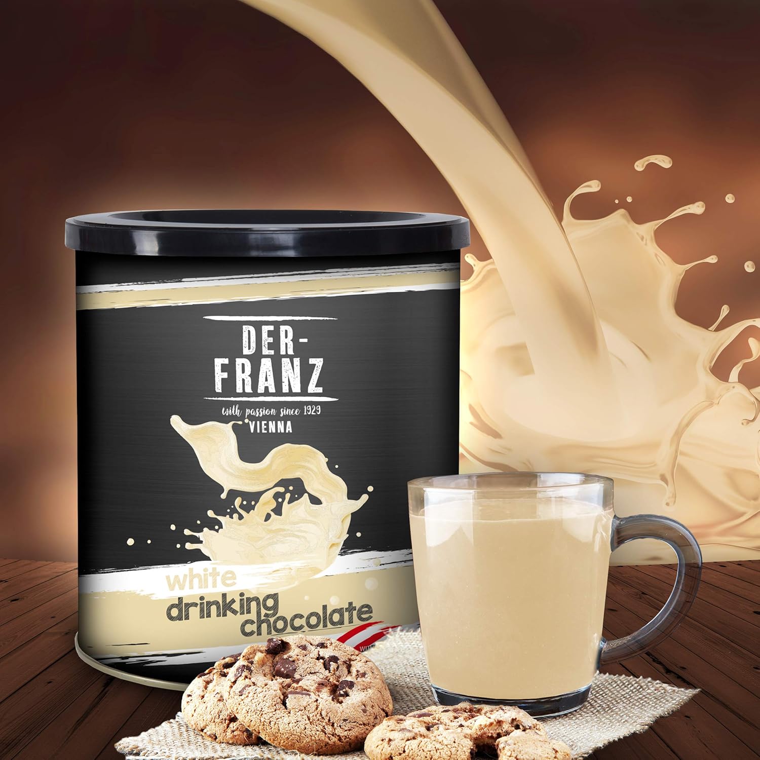 Thumbnail 1 de Der-Franz Chocolate blanco a la taza 2x500 g