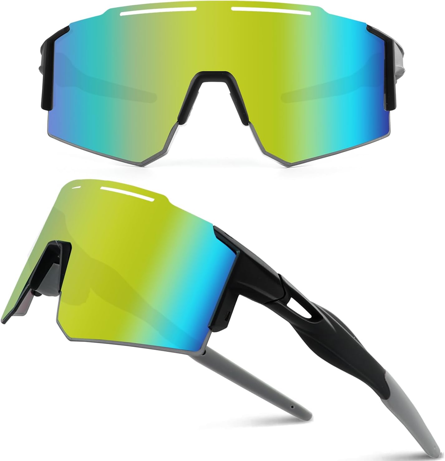 Detalle de DUDUKING Sonnenbrille Fahrradbrille für Outdoorsport