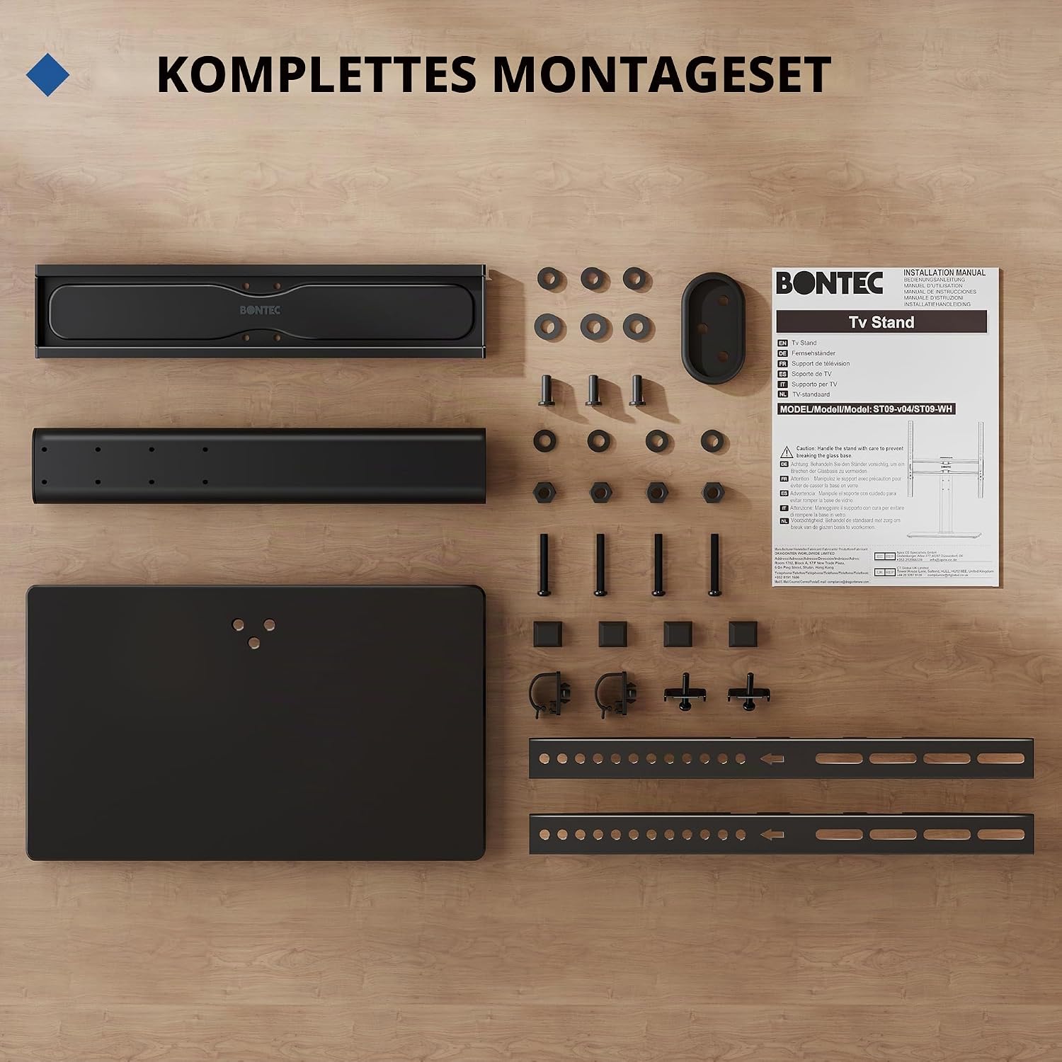 Thumbnail 6 de Bontec TV Ständer 24–60 Zoll 45KG