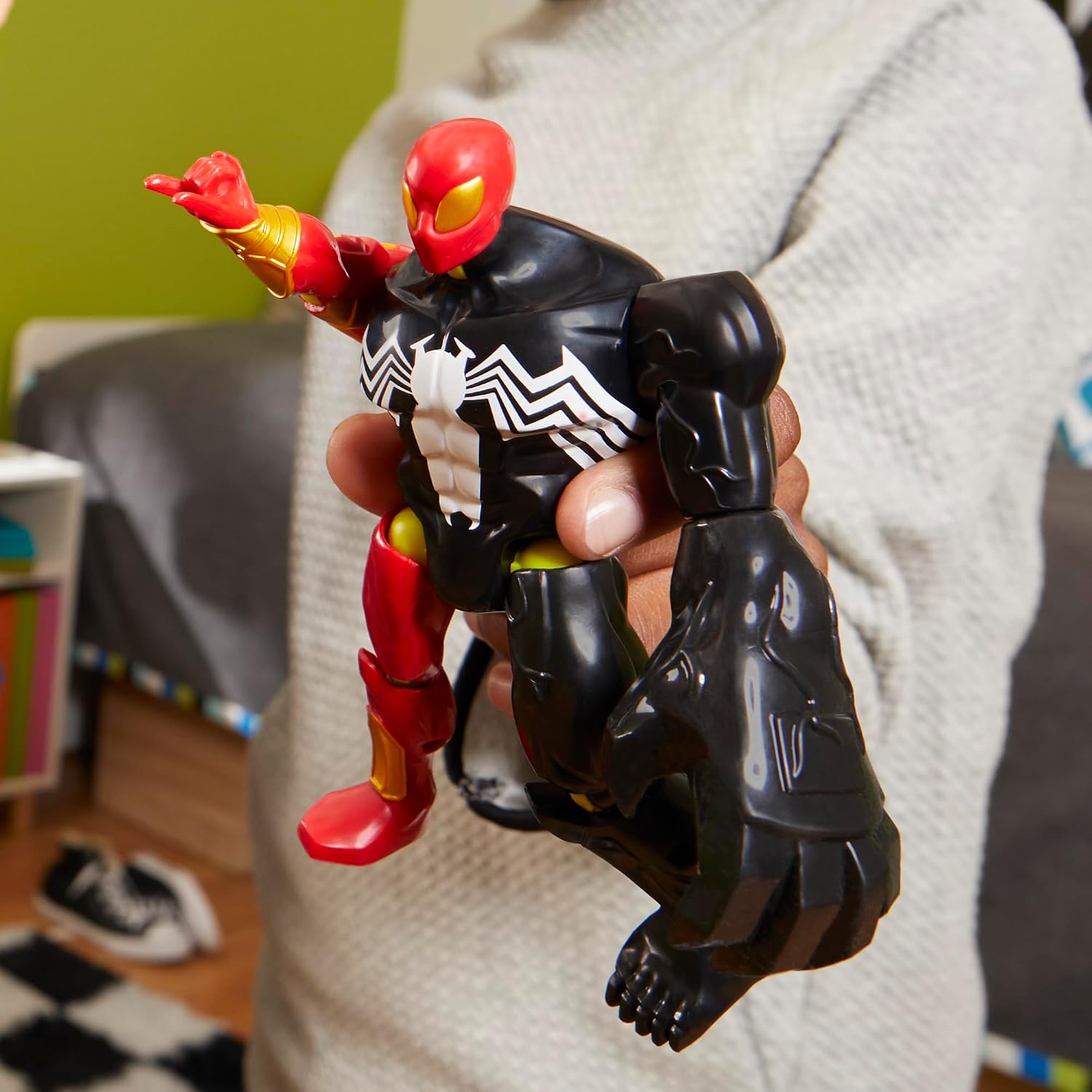 Thumbnail 5 de MixMashers Marvel Spider-Man figurine Venom Deluxe à combiner