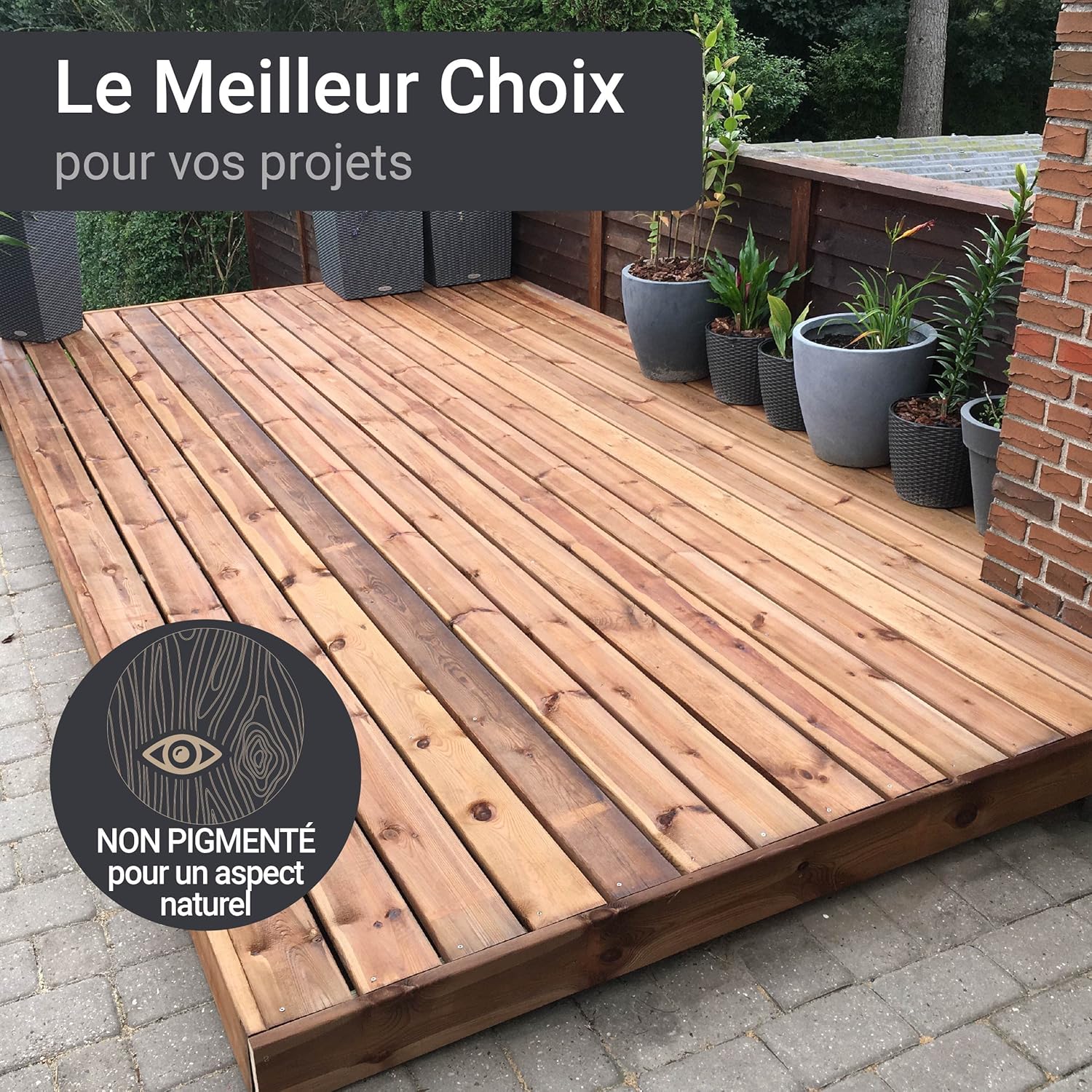 Thumbnail 4 de Huile saturateur bois de douglas W291 10L