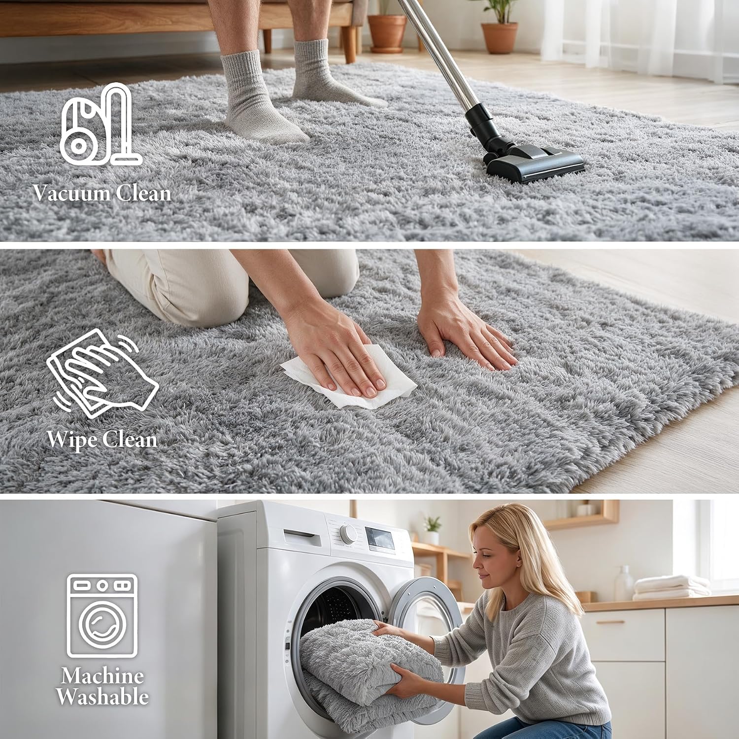 Detalle de Huiuhjirug Area Rug 4x6 ft