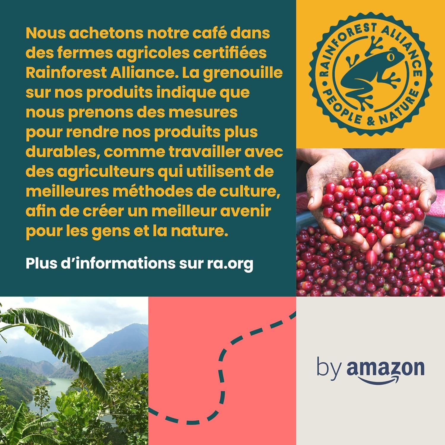 Thumbnail 3 de by Amazon Cápsulas Lungo 100uds. 🍂 Compatibles Nespresso, Rainforest Alliance