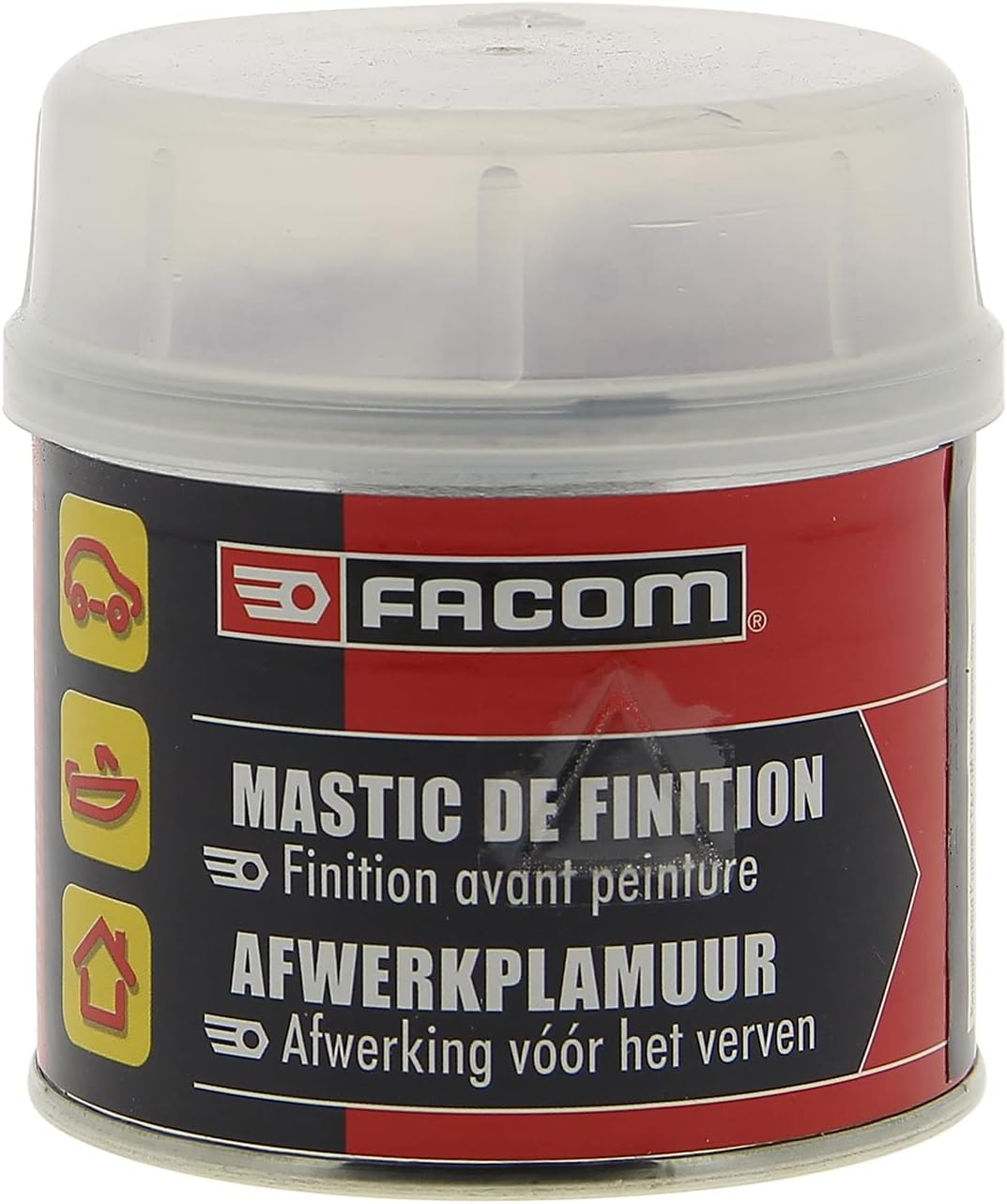 Thumbnail 5 de Facom 006052 Mastic Polyester Standard 500 g, gris clair