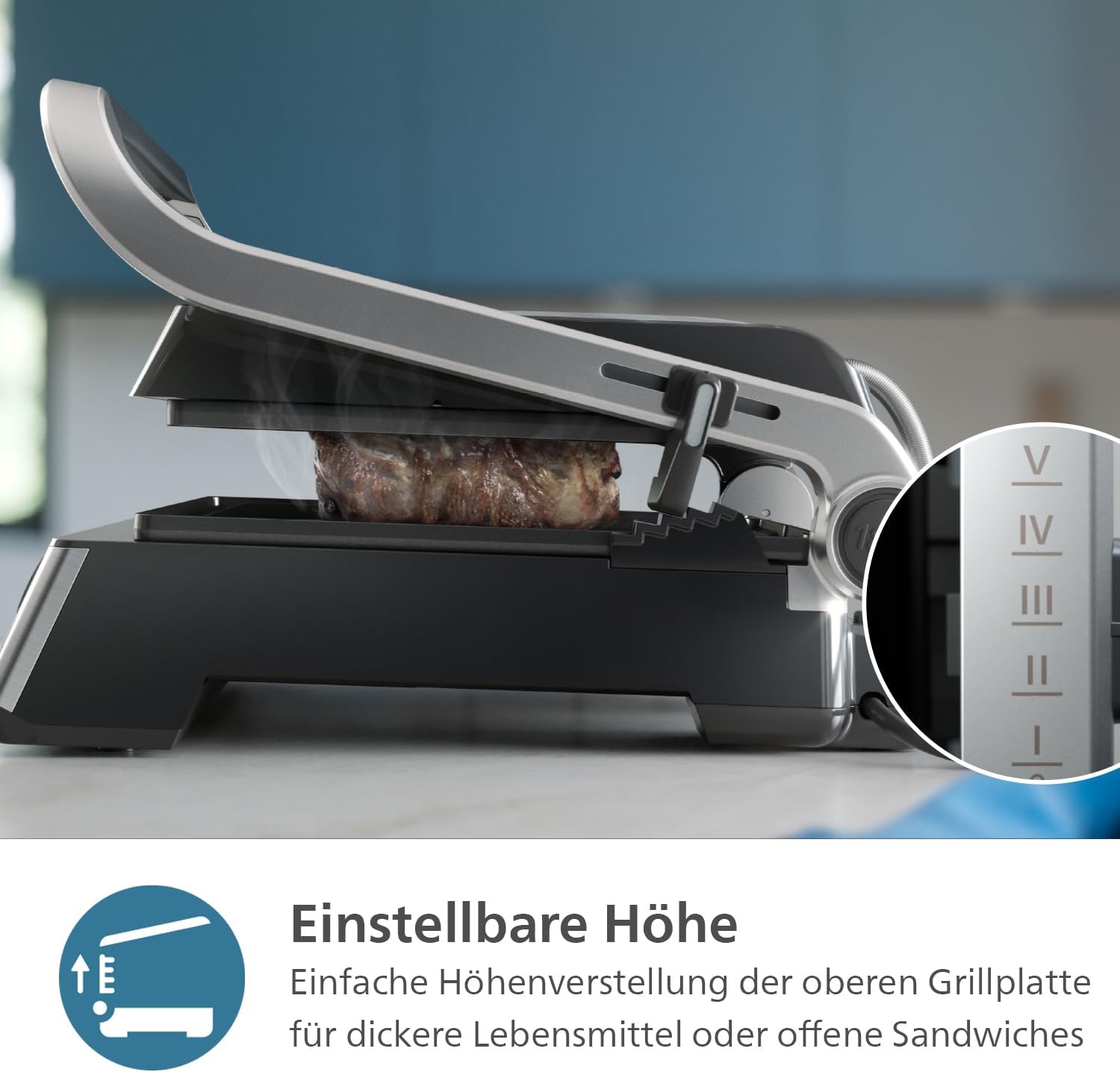 Thumbnail 5 de Philips HD6301/90 Kontaktgrill 60–200°C 🍖