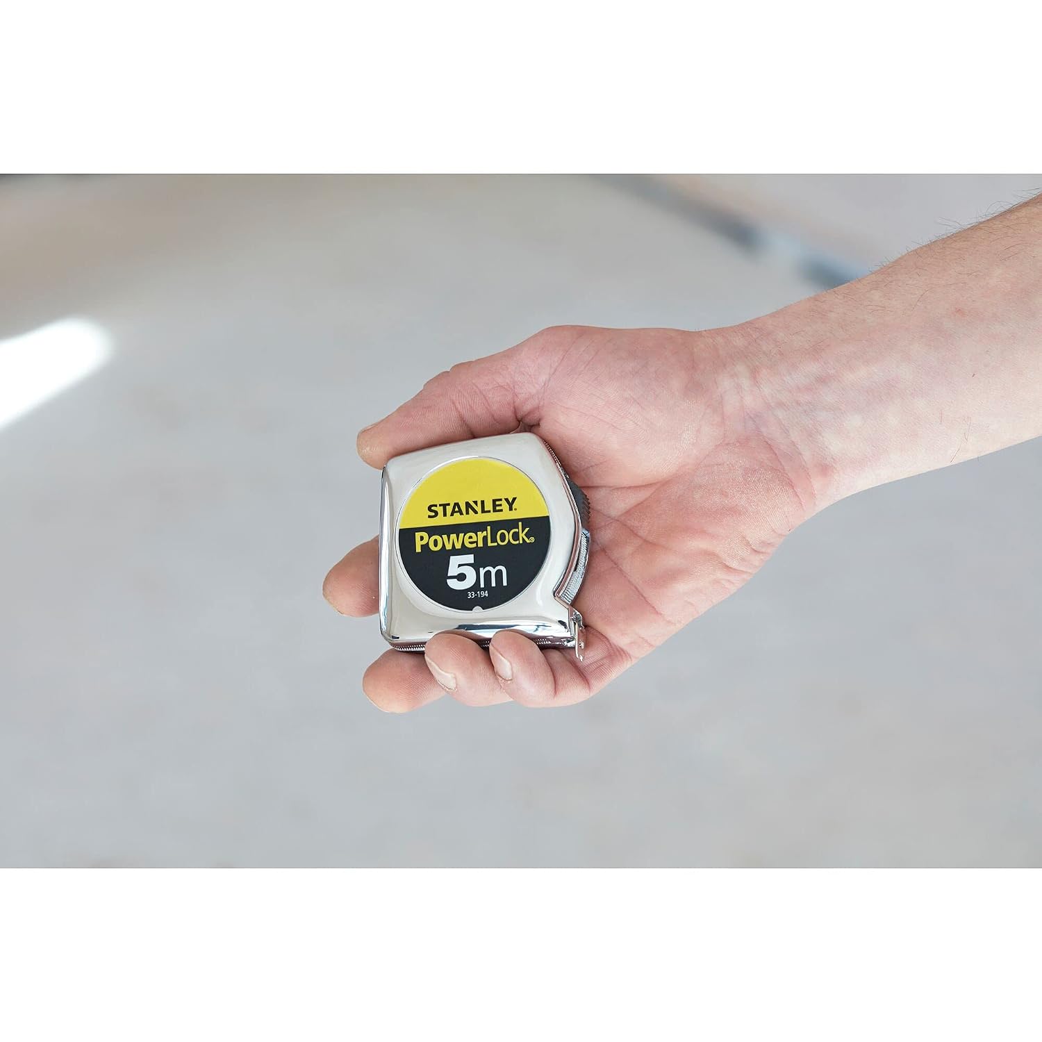 Detalle de STANLEY Mesure 5 m x 19 mm en Abs Powerlock Classic – Fabriqué en France