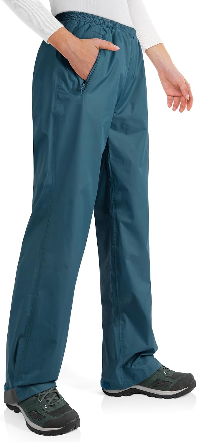 Detalle 2 de 33,000ft Damen Regenhose wasserdichtes Überziehteil mit Reflektionen