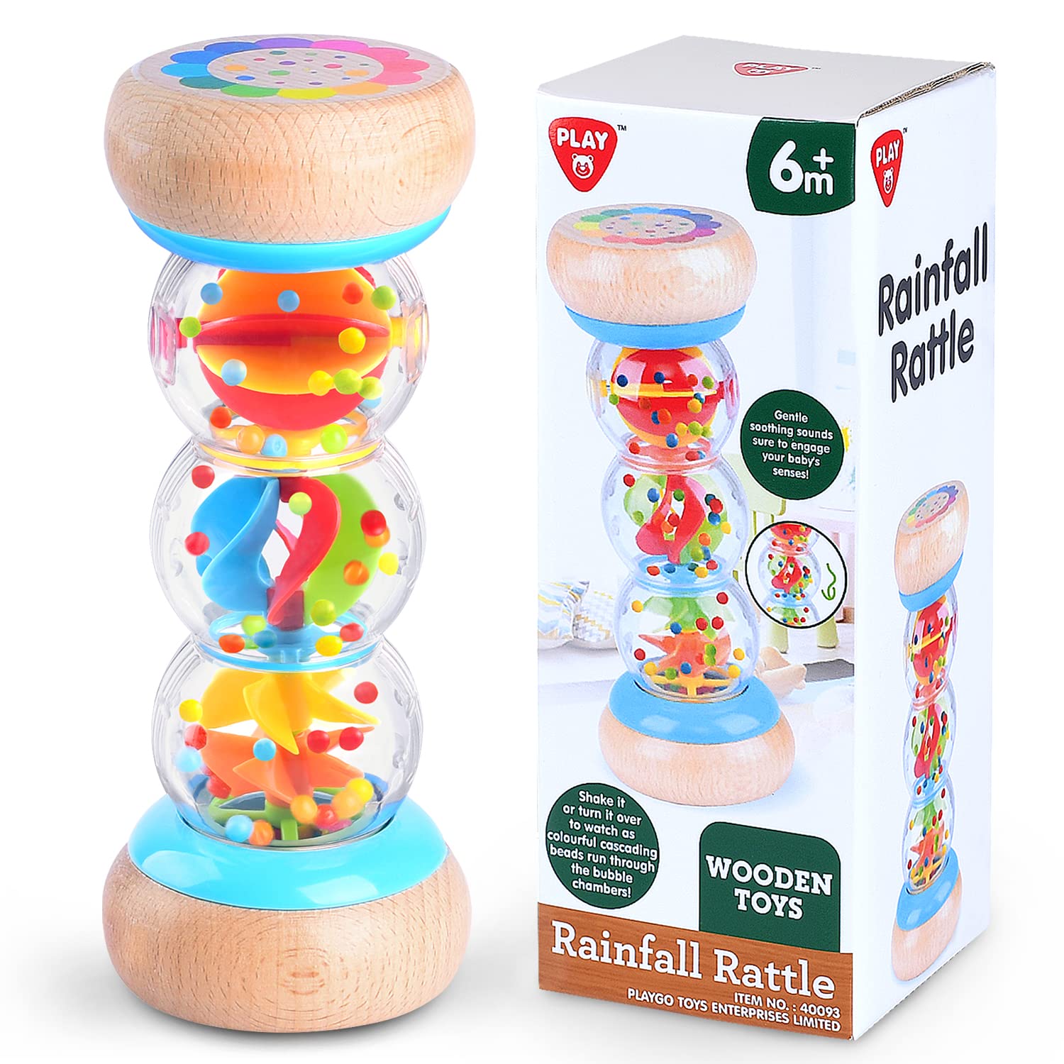 Detalle de PLAY Baby Rain Stick, 7-Inch