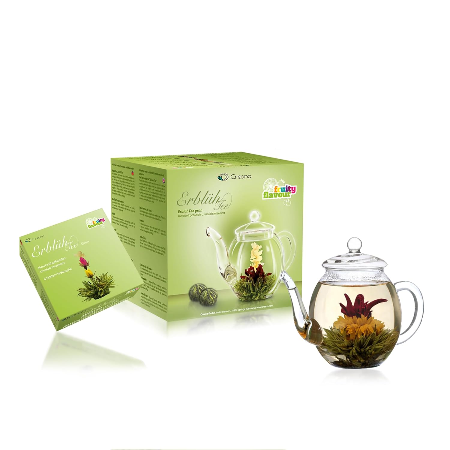 Thumbnail 5 de Creano Teeblumen Geschenkset Erblühtee 0,5 l