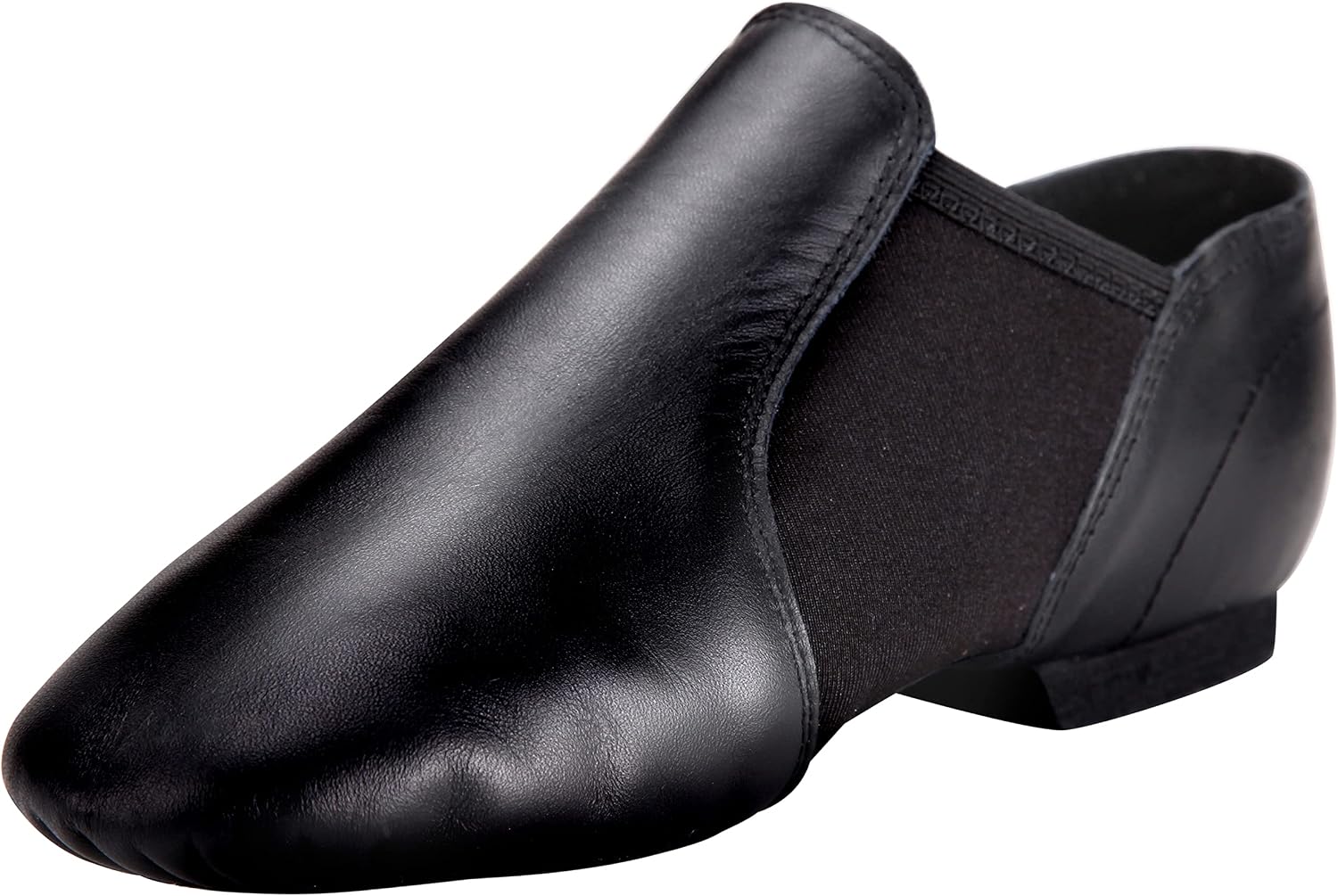 Thumbnail 6 de Linodes Unisex Leather Jazz Slip-On Dance Shoes 👞