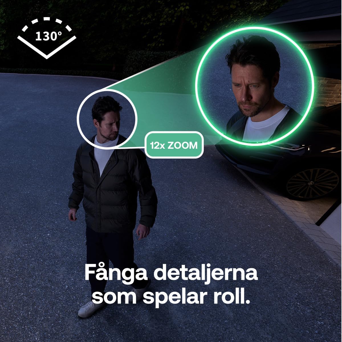 Detalle de Arlo 06-UW49-7LWF Essential 3 Outdoor 2K – utomhuskamera med färgnattseende