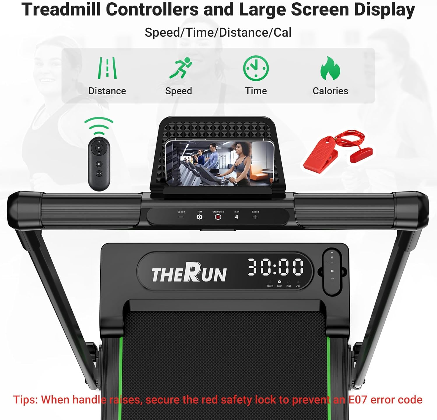 Thumbnail 5 de THERUN 2,5 CV Tapis de course 12 km/h 📋