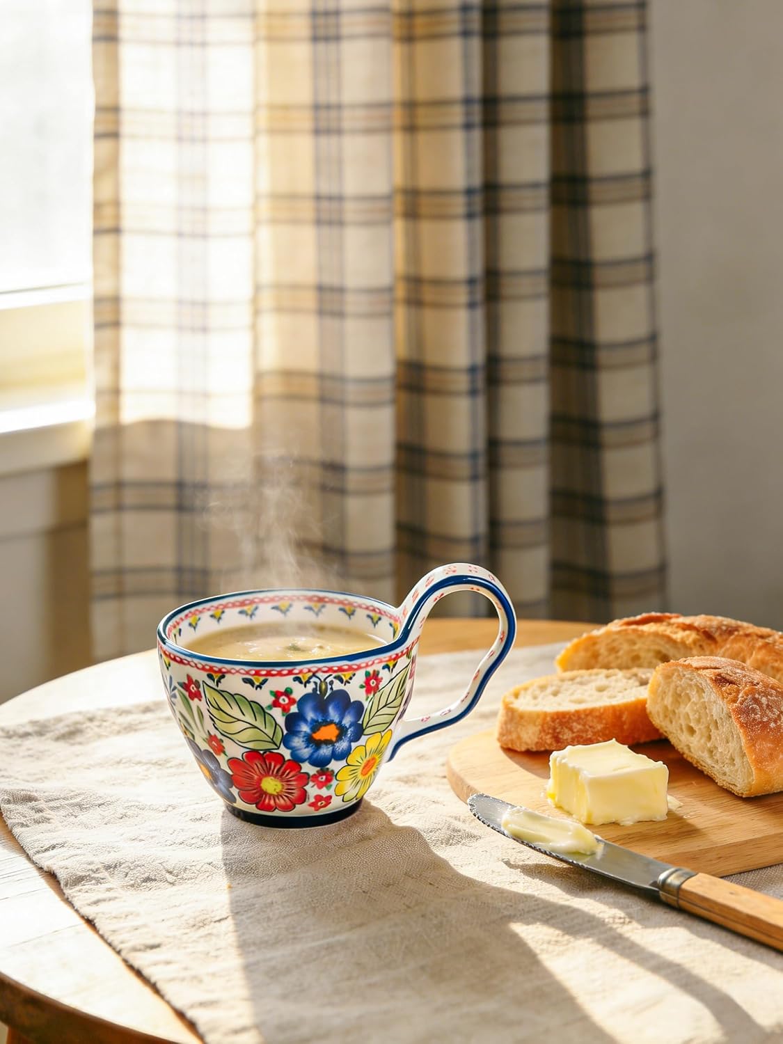 Detalle de Ceramic Soup Mug Bowl, 18 oz