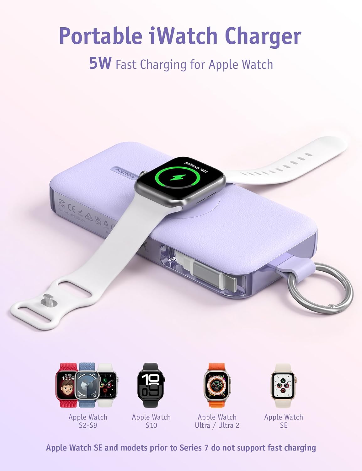 Detalle 2 de RORRY Portable Charger, 12,000mAh